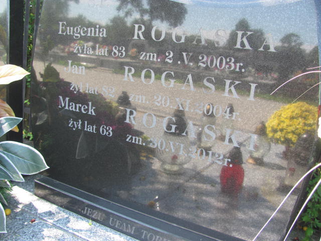 Jan Rogaski 1922 Ostrów Mazowiecka - Grobonet - Wyszukiwarka osób pochowanych